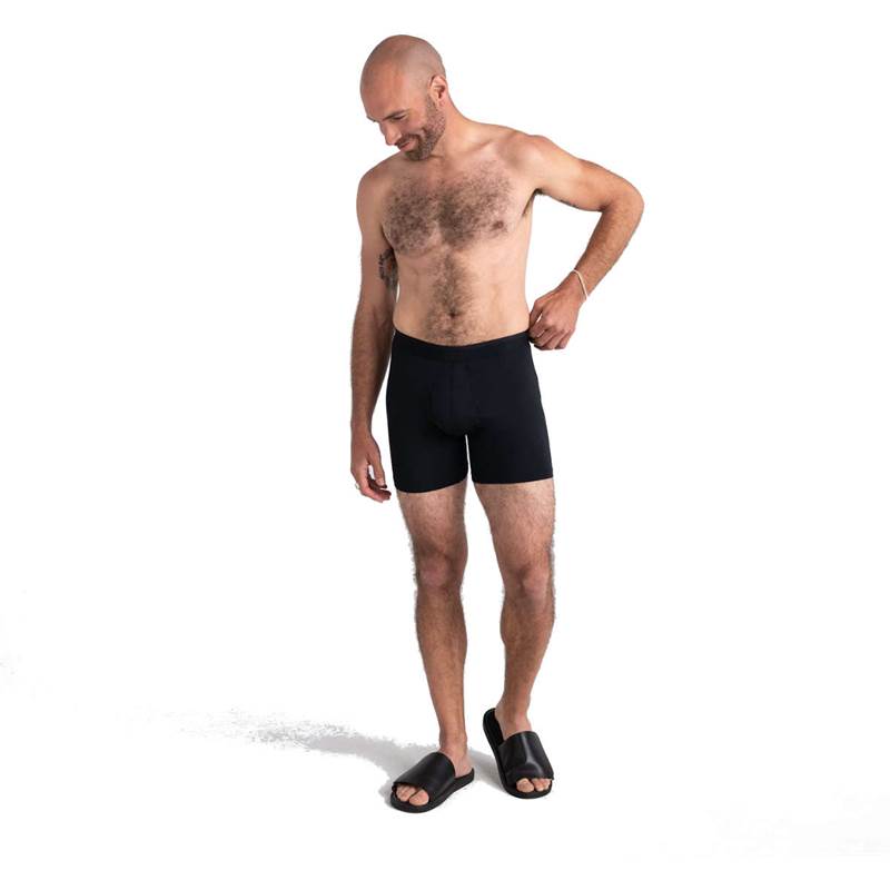 Saxx Mens Platinium Boxer Brief with Fly-4